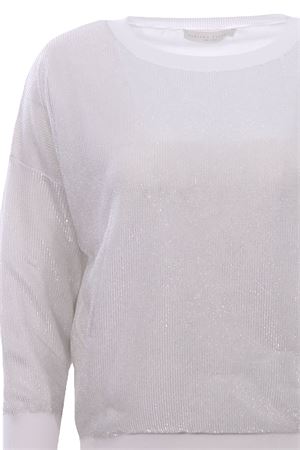Girocollo in cotone effetto lurex FABIANA FILIPPI | MAD271W055F194VR1